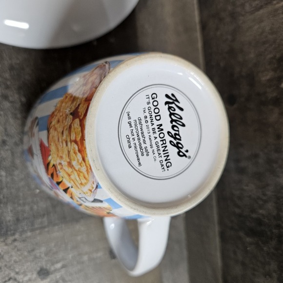 Kelloggs Frosted Flakes Good Morning Its Gonna Be A Great Day Cup & Plate 2013 - Picture 6 of 7